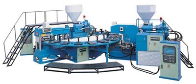 全自动圆盘式塑胶鞋类射出成型机的节能改造